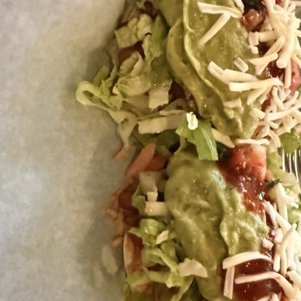 2 Veggie Tacos.